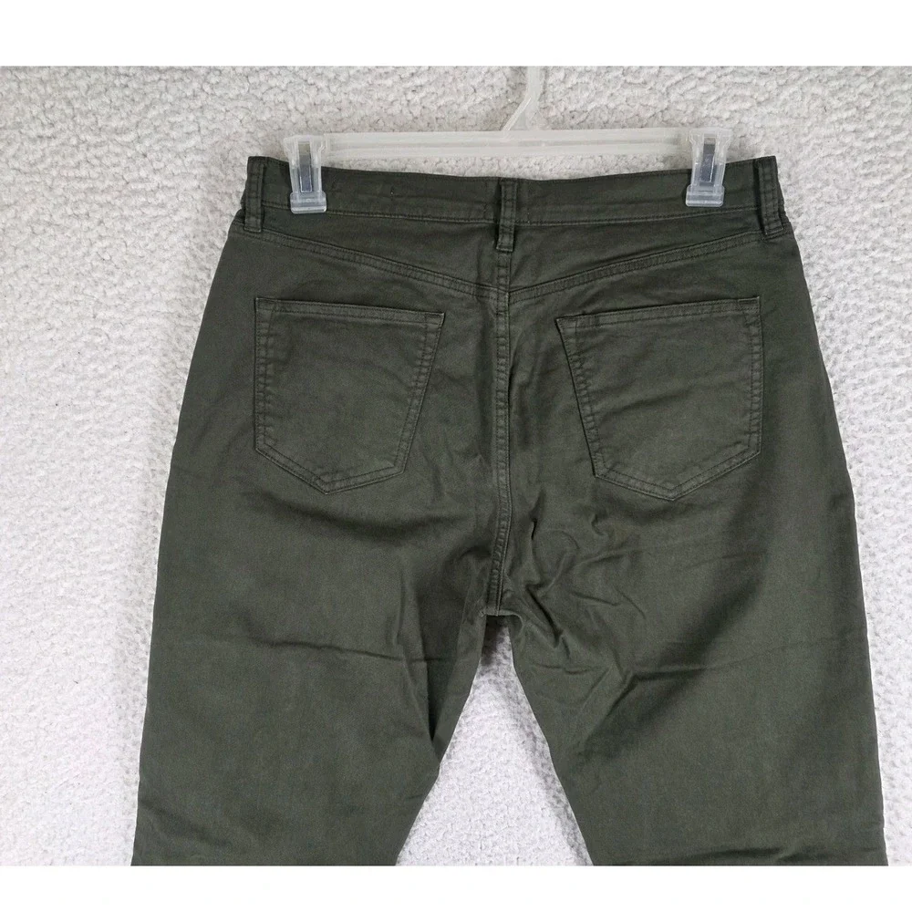 Flint and Tinder 365 Pants Mens 33x32 Olive Green Tapered Fit Chino Trouser